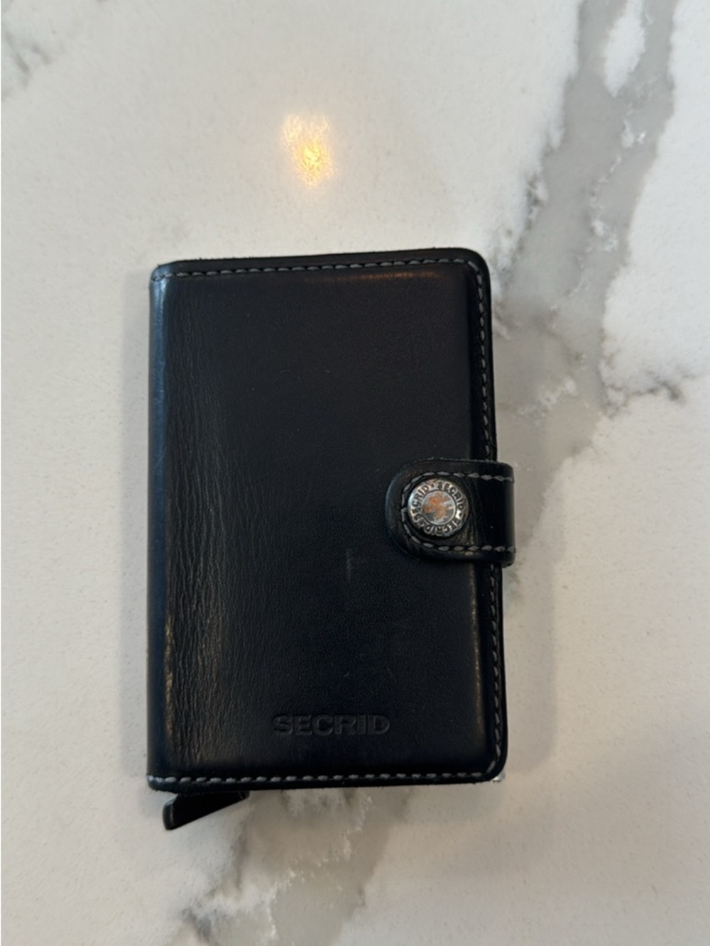 Secrid Black Leather Card & Key Holder
